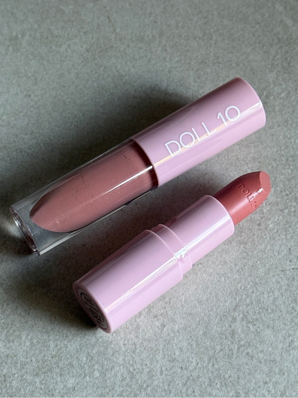 Doll 10 Lip Gloss & Lipstick Duo Sweetest Kiss Shade New in Box